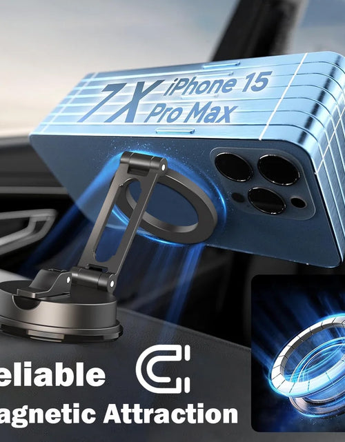Load image into Gallery viewer, Magsafe Car Mount - 360 Rotation Magnetic Adjustable Phone Holder for Car Windshield Car Mount Kit and Phone Holder
