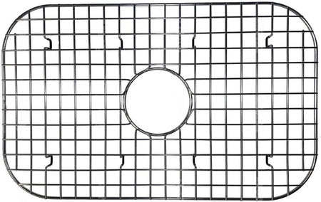 Kitchen Sink Protector, Stainless Steel Grid Design: 23”W X 14-3/8”L Extra Large Sink Rack - Handy In-Sink Dish Drying Rack - Fits Farmhouse Sink, Large and Extra-Large Sinks