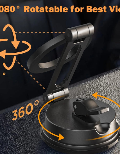 Load image into Gallery viewer, Magsafe Car Mount - 360 Rotation Magnetic Adjustable Phone Holder for Car Windshield Car Mount Kit and Phone Holder
