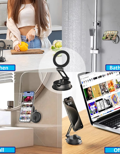 Load image into Gallery viewer, Magsafe Car Mount - 360 Rotation Magnetic Adjustable Phone Holder for Car Windshield Car Mount Kit and Phone Holder
