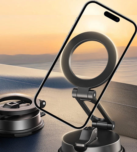 Magsafe Car Mount - 360 Rotation Magnetic Adjustable Phone Holder for Car Windshield Car Mount Kit and Phone Holder